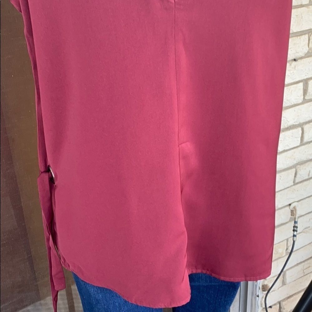 Side Tie Blouse - Picture 5 of 6